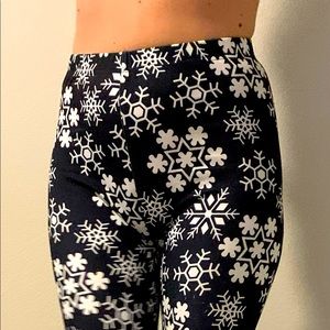 Snowflake Leggings